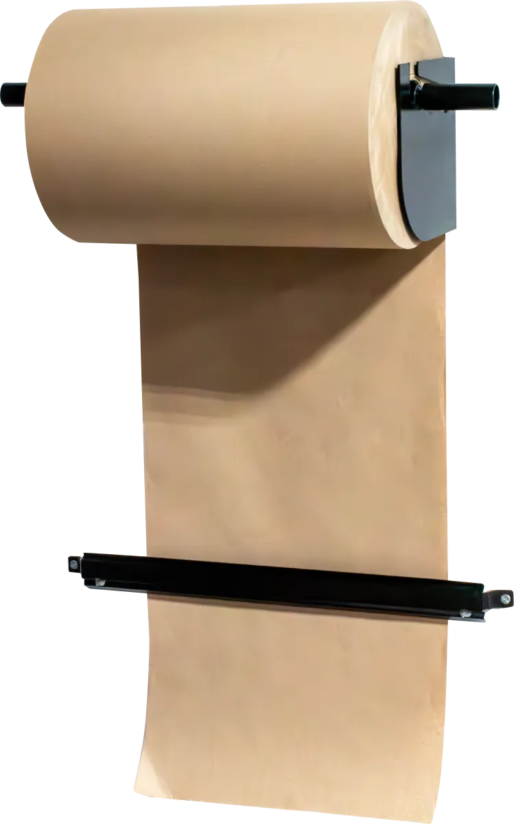 Wall Mounted Dispenser w/ Serrated Blade – 24”