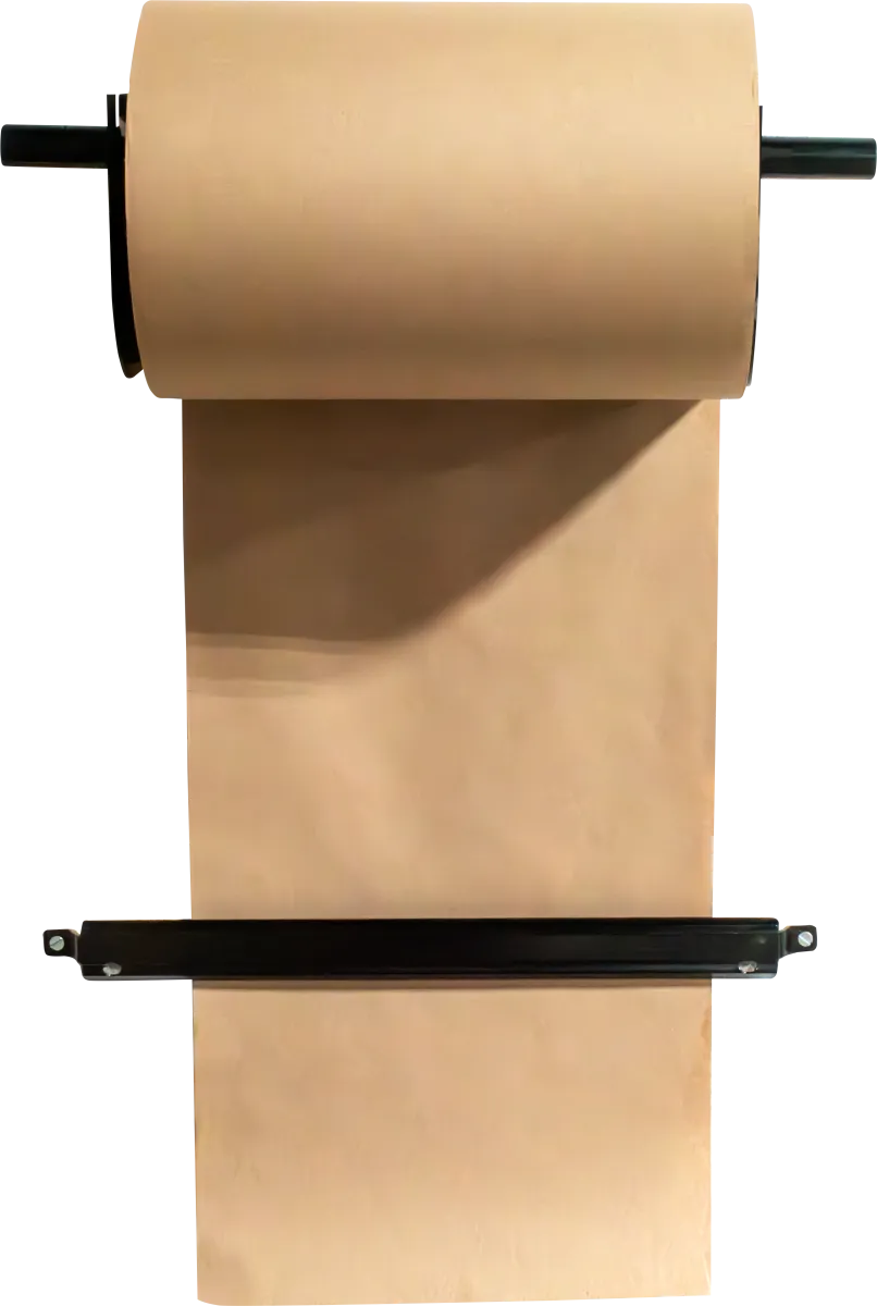 Wall Mounted Dispenser w/ Serrated Blade – 24”