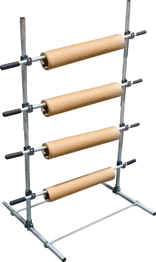 Economy Paper/Poly Tubing Dispenser Kit - Floor Top Mount - 1 Tier - 48"