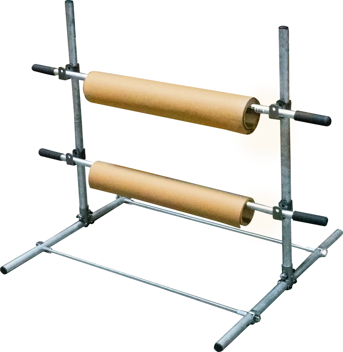 Economy Paper/Poly Tubing Dispenser Kit - Table Top Mount - 1 Tier - 24"