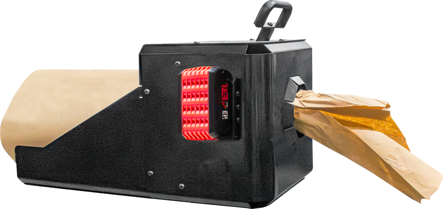 Center Pull Kraft Paper – Power Feed/Manual Cut System
