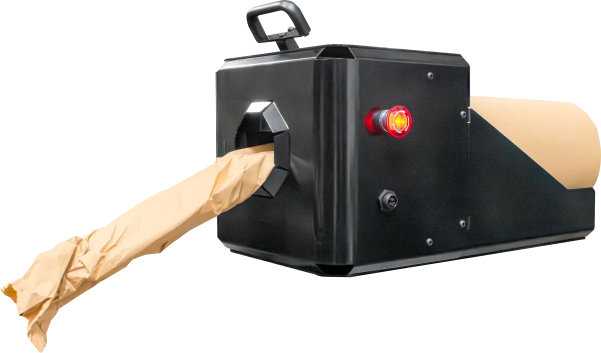 Center Pull Kraft Paper – Power Feed/Manual Cut System - Battery Powered