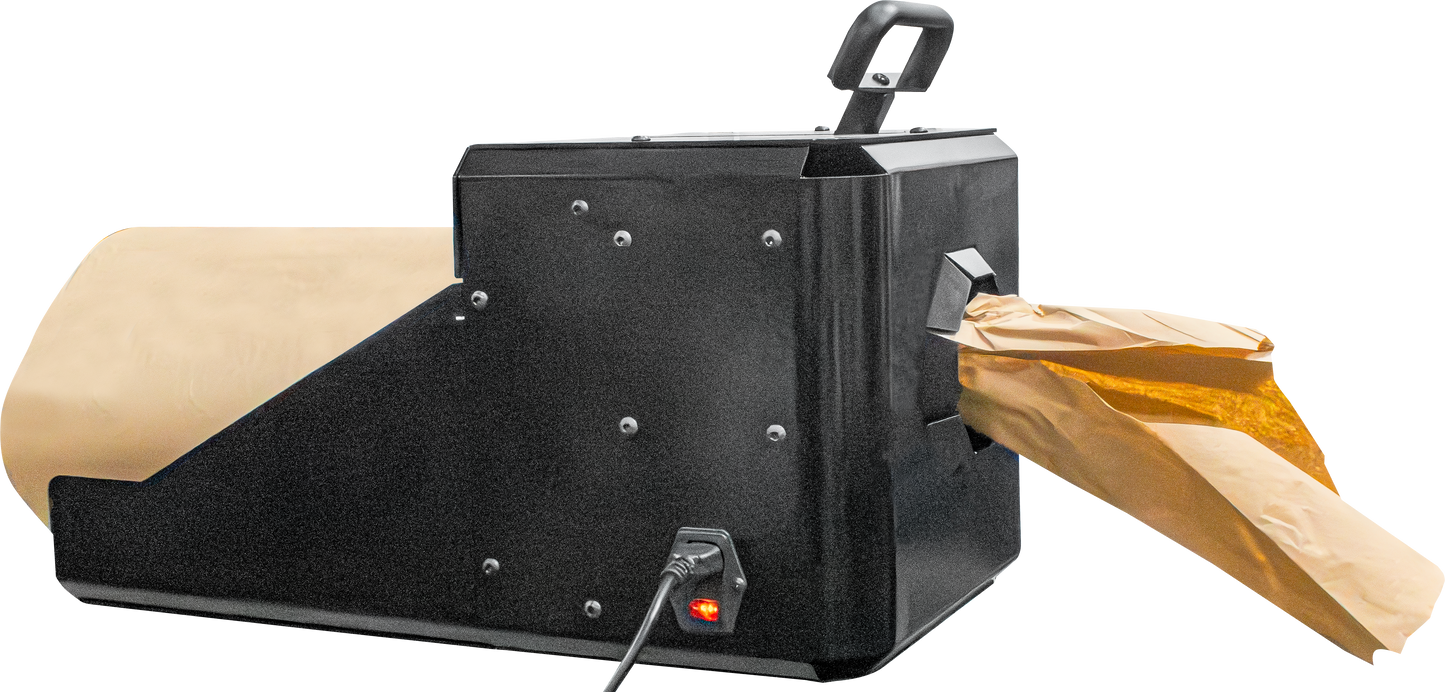 Center Pull Kraft Paper – Power Feed/Manual Cut System - 110V Plug-In Powered