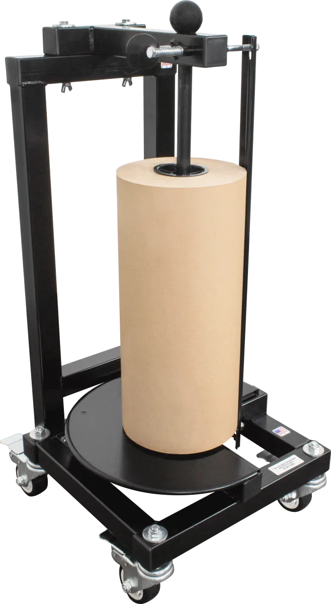 Vertical Paper/Poly Dispenser (casters sold separately) - 60"