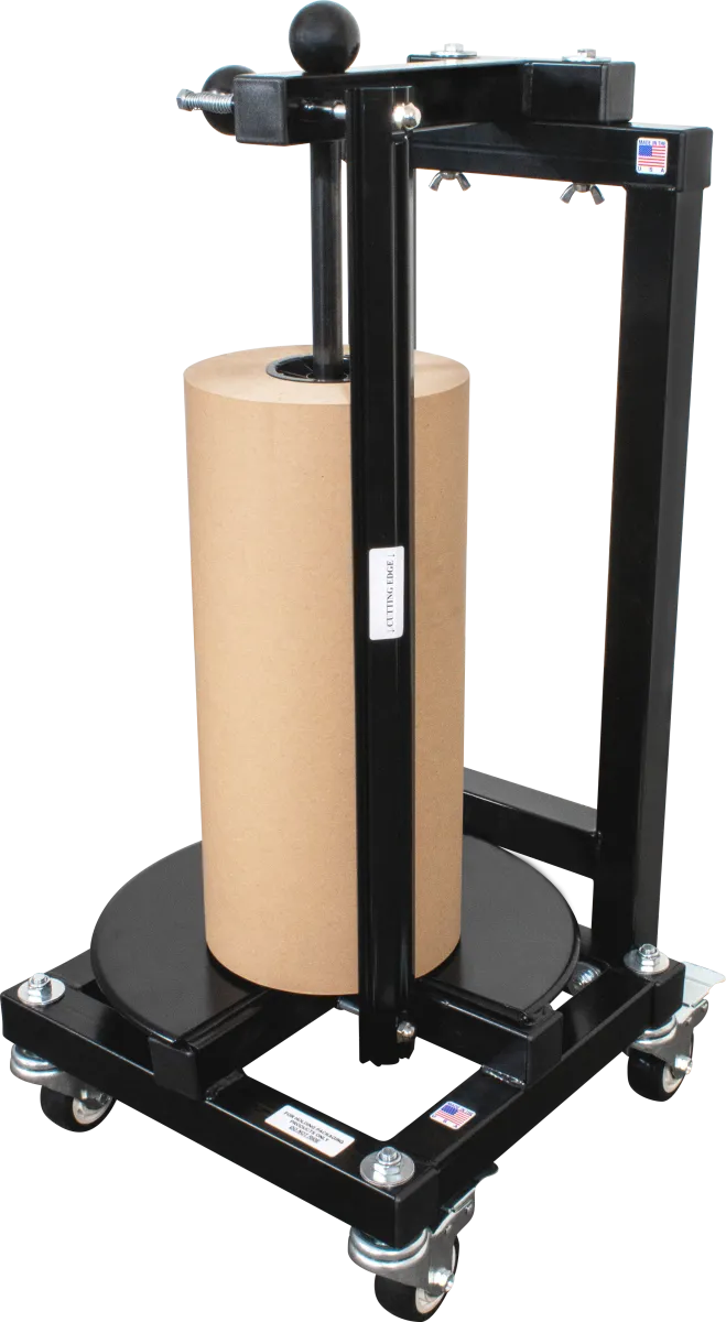 Vertical Paper/Poly Dispenser (casters sold separately) - 48"