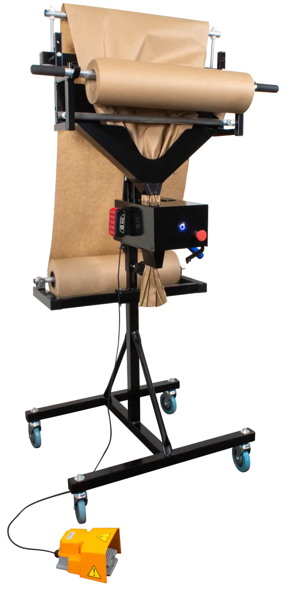 Battery Paper Crumpler Dispenser