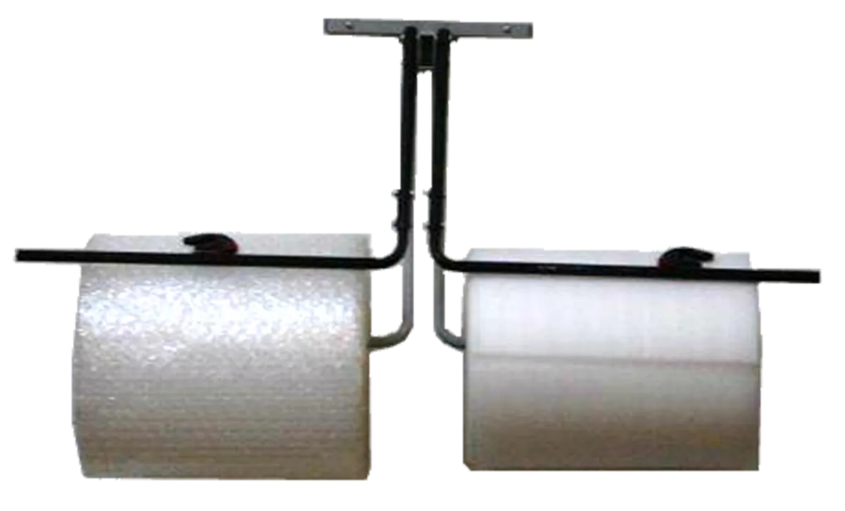 Wall Mount Unit Material Dispenser with Double Arm and Slide Cutter - 24"
