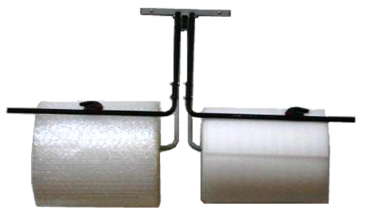 Wall Mount Unit Material Dispenser with Double Arm and Slide Cutter - 24"