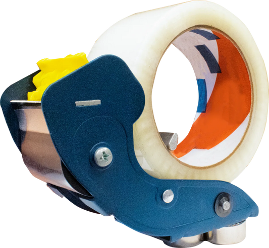 Mousetrap Style Tape Dispenser with Magnetic Attachment for 2" Rolls