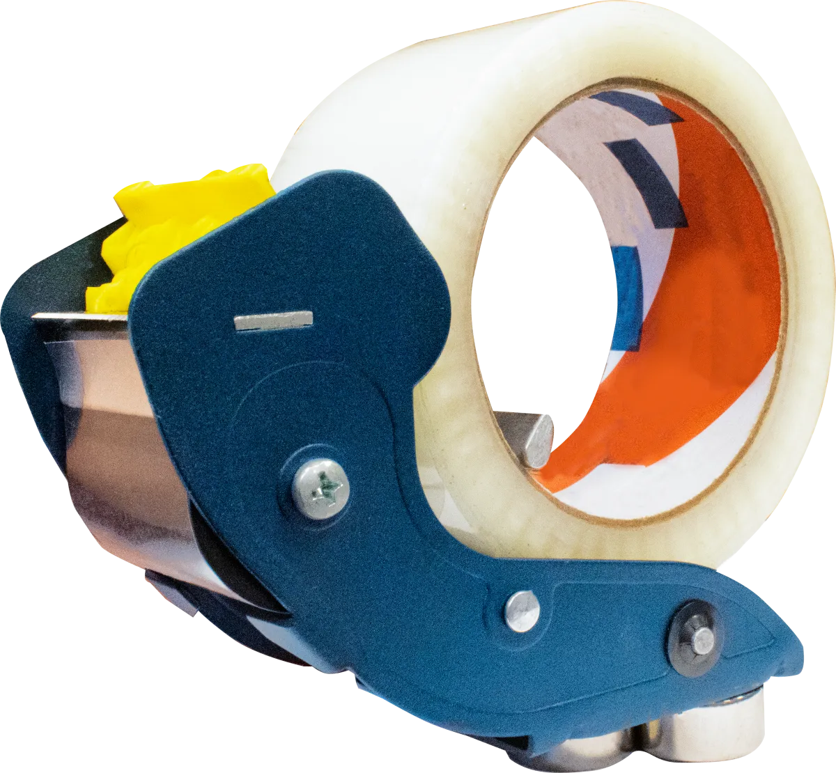 Mousetrap Style Tape Dispenser with Magnetic Attachment for 2" Rolls
