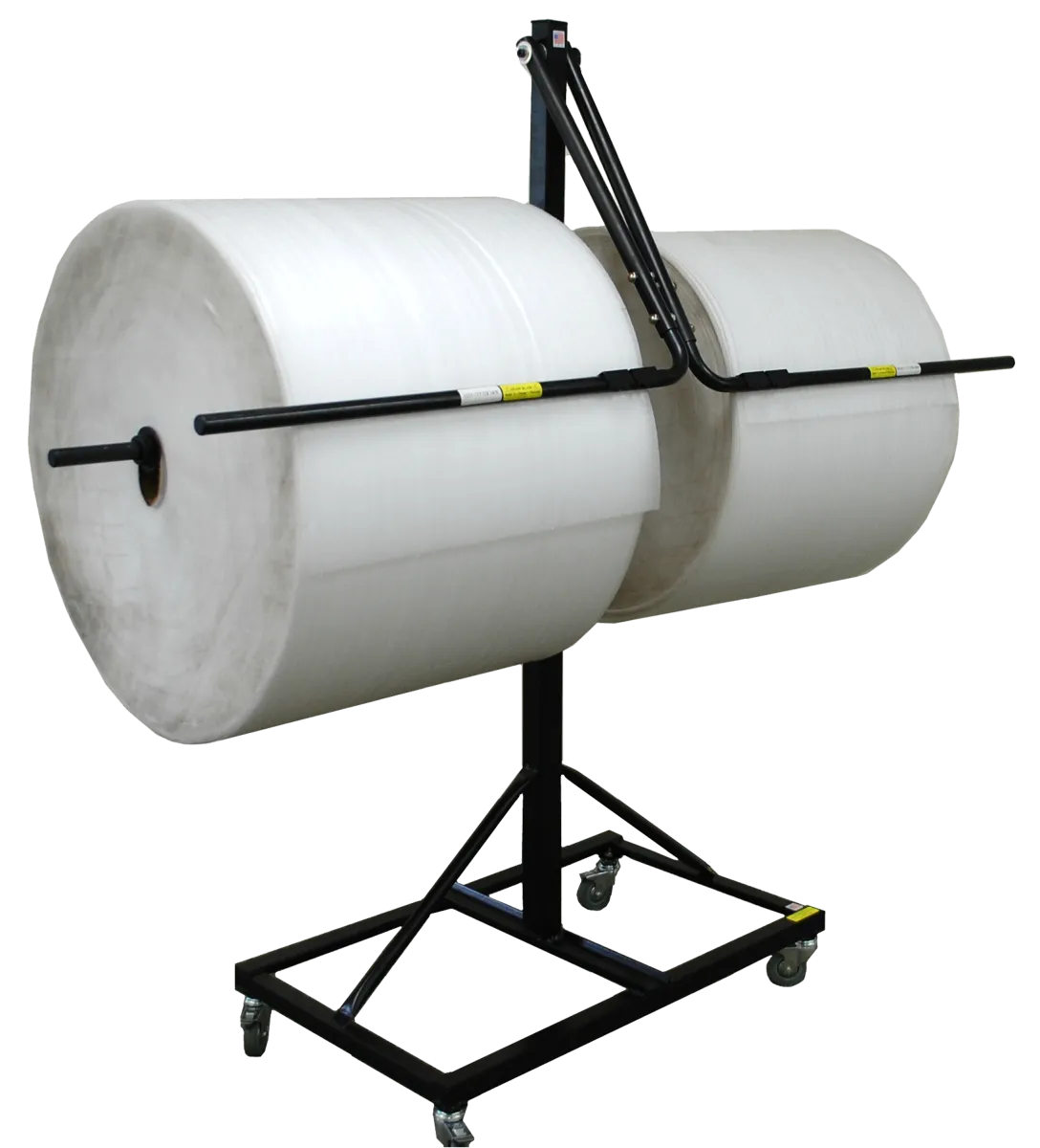 Floor Unit Material Dispenser with Double Arm - 24"