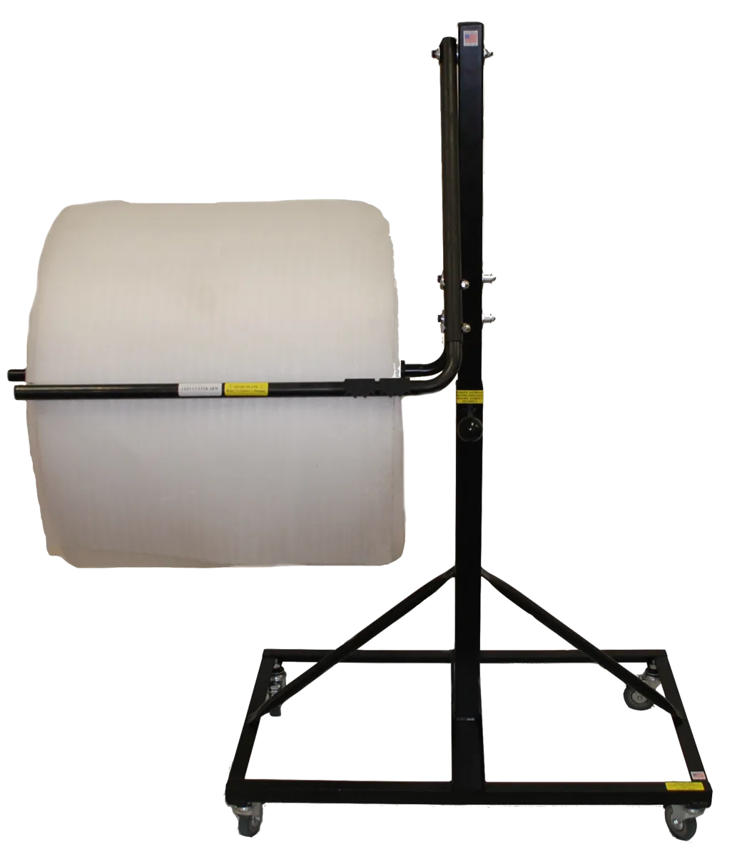 Floor Unit Material Dispenser with Single Arm - 24"