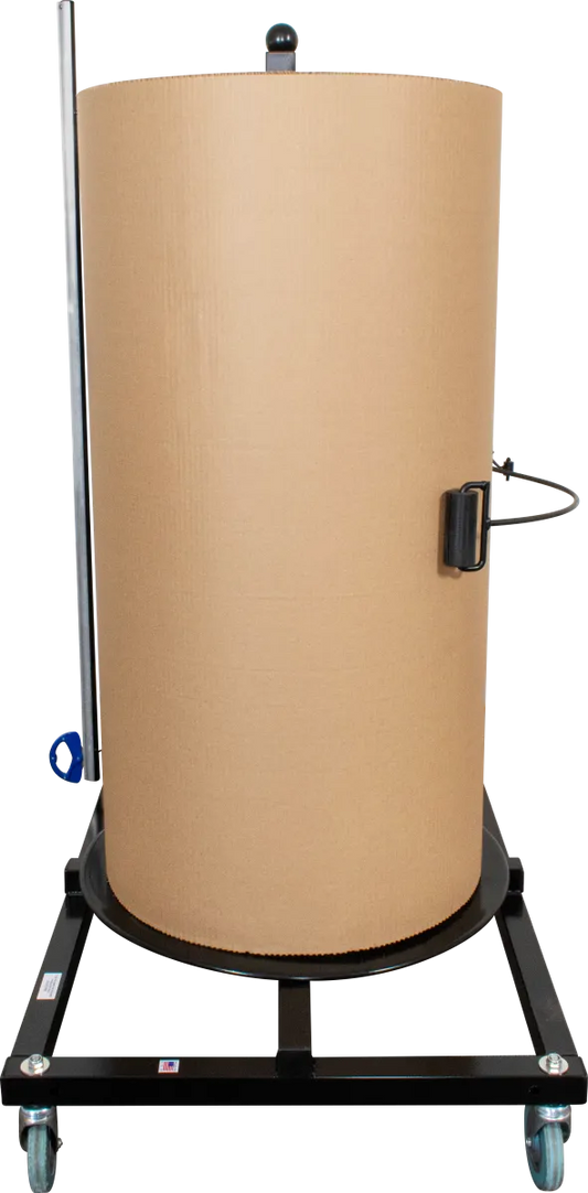 Single Face/Foam/Bubble Dispenser with Manual Cutter - 60"- Small Disk