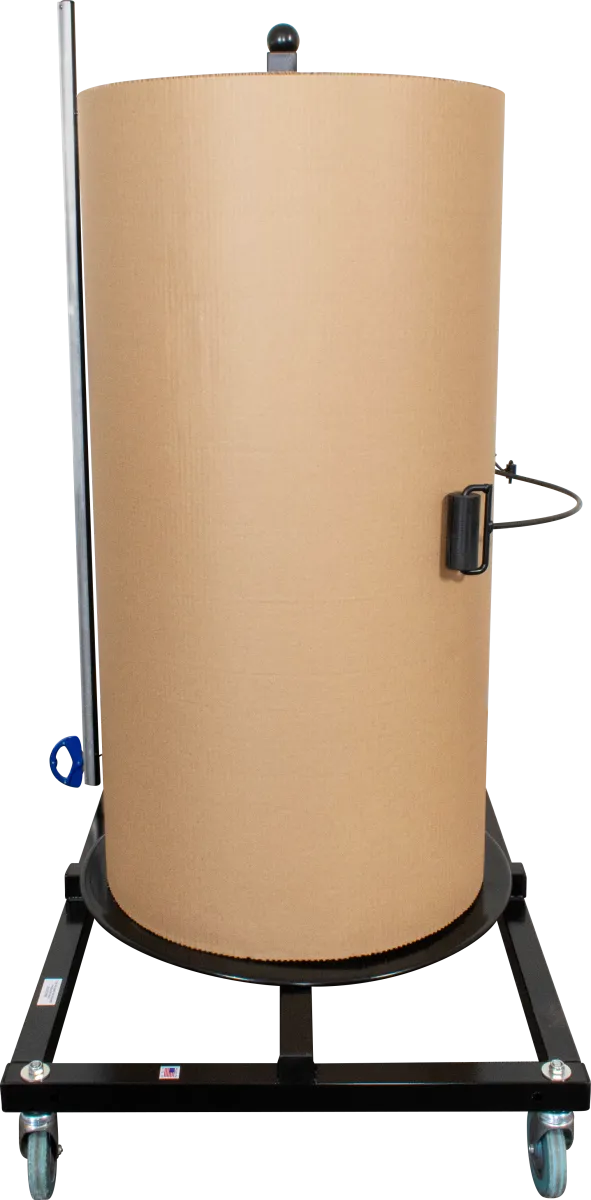 Single Face/Foam/Bubble Dispenser with Manual Cutter - 48"- Small Disk