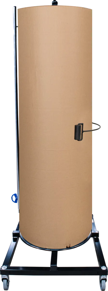 Single Face/Foam/Bubble Dispenser with Manual Cutter- 72"- Small Disk