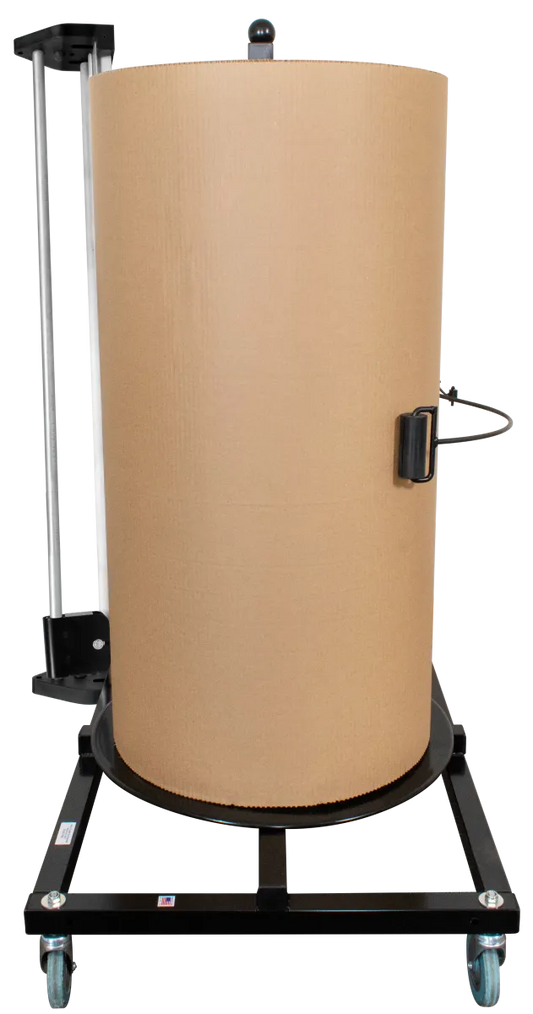 Single Face/Foam/Bubble Dispenser with Premium Manual Cutter - 48"- Small Disk