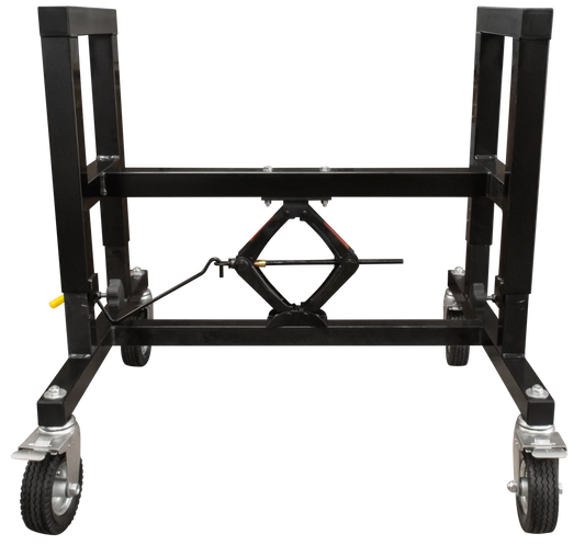 Adjustable Support Table for Motorized Ring Wrapper - 25"