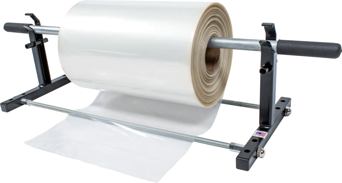 Heavy Duty Table-Top Poly Tubing Roll Dispenser - 36"