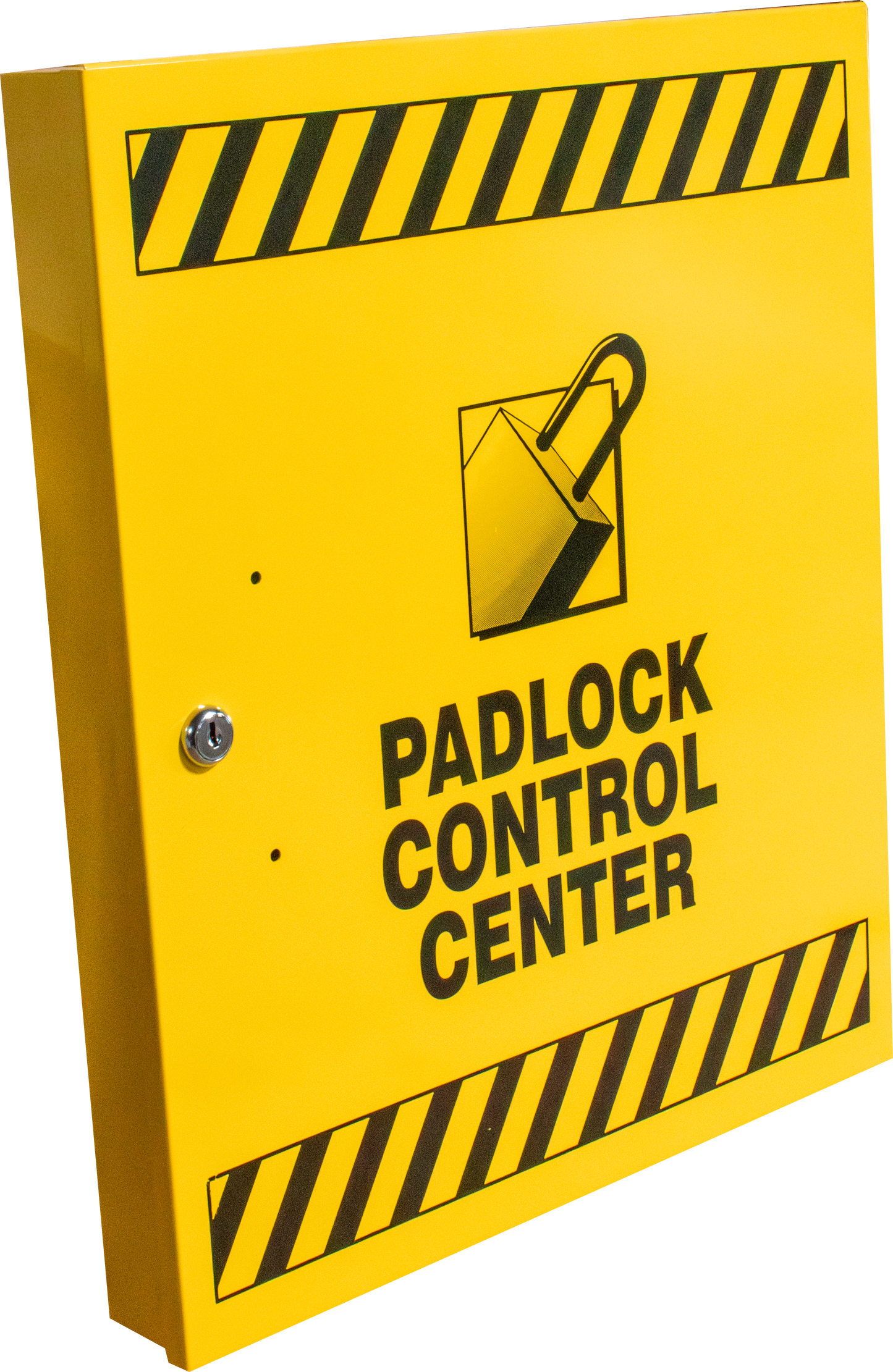 Lockout Tagout Station - Medium - 18.125" x 20.75" x 2.5" - Yellow