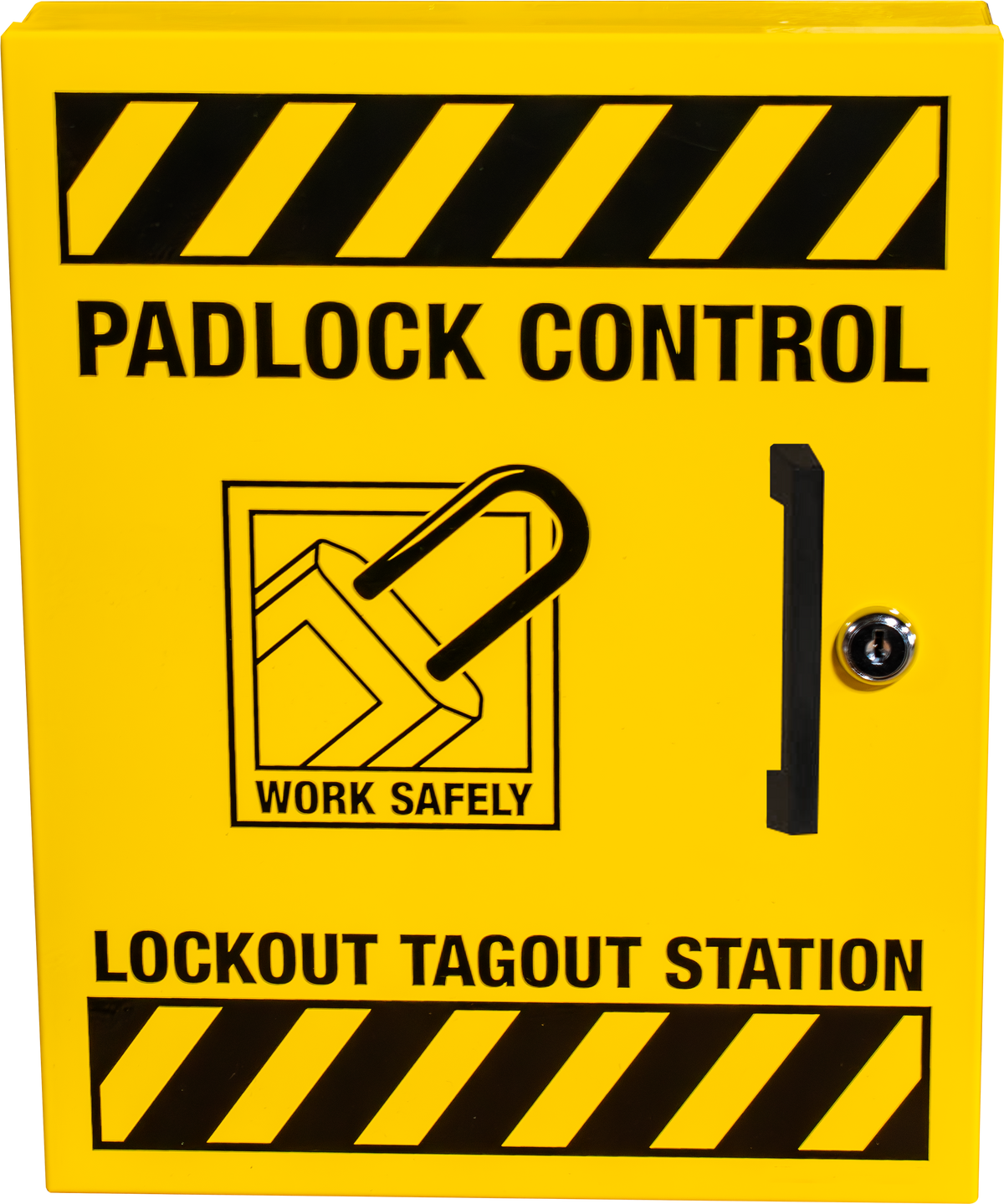 Lockout Tagout Station - Small - 14.25' x 11.5" x 4" - Yellow