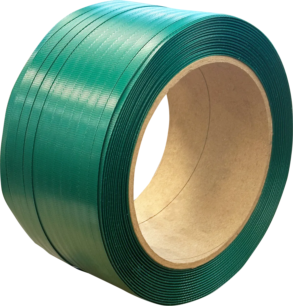 1/2" x .023" Regular Duty Polyester 1600' Strapping Mini Coil - Green