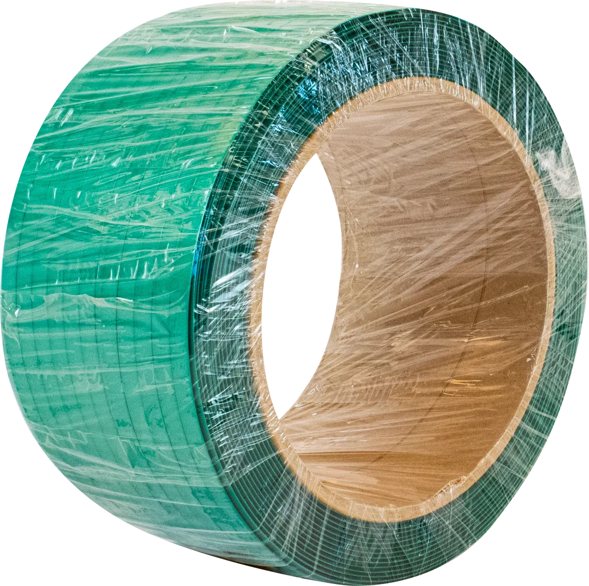 1/2" x .023" Regular Duty Polyester 1600' Strapping Mini Coil - Green