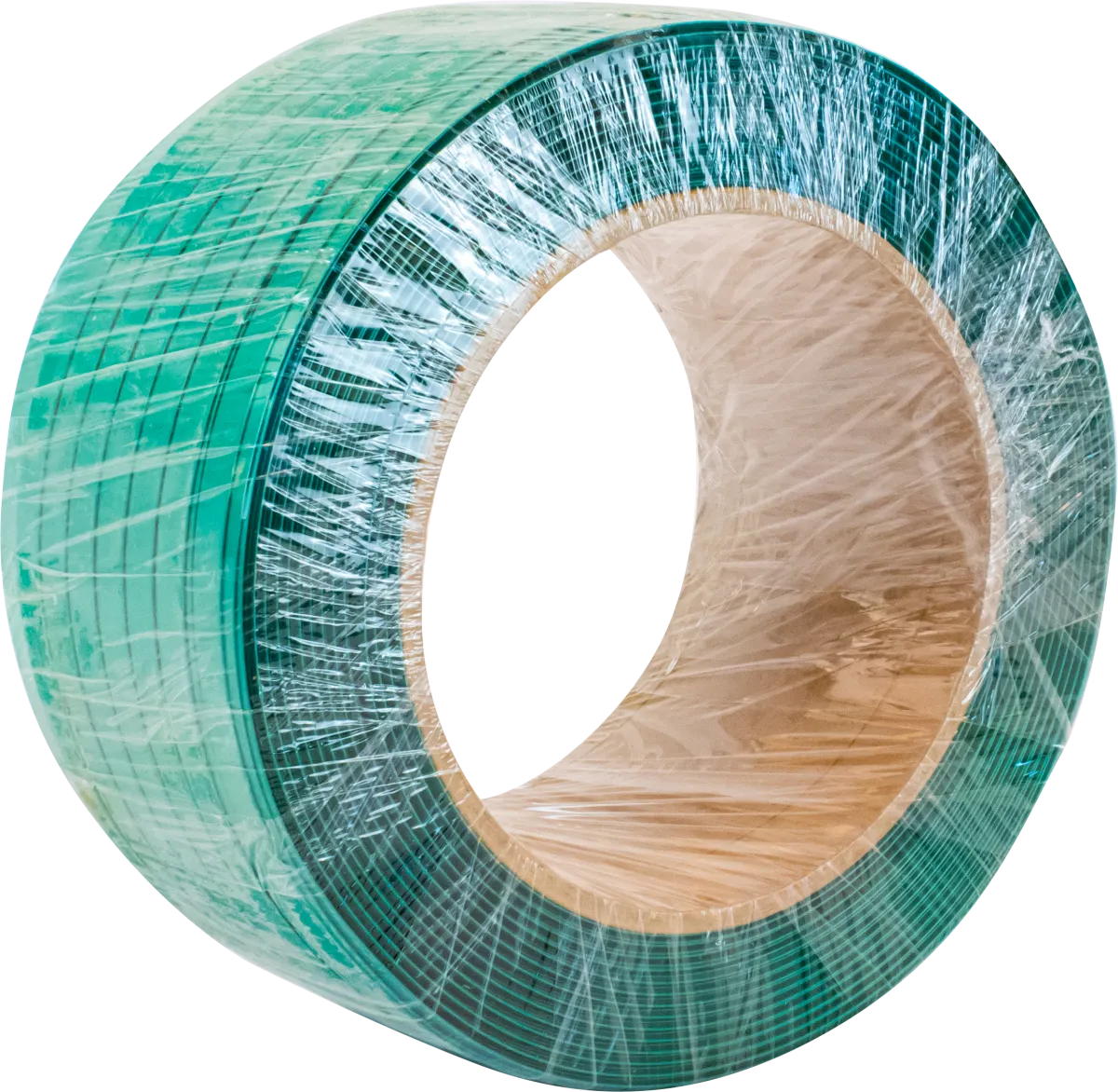 5/8" x .035" Regular Duty Polyester 1200' Strapping Mini Coil - Green