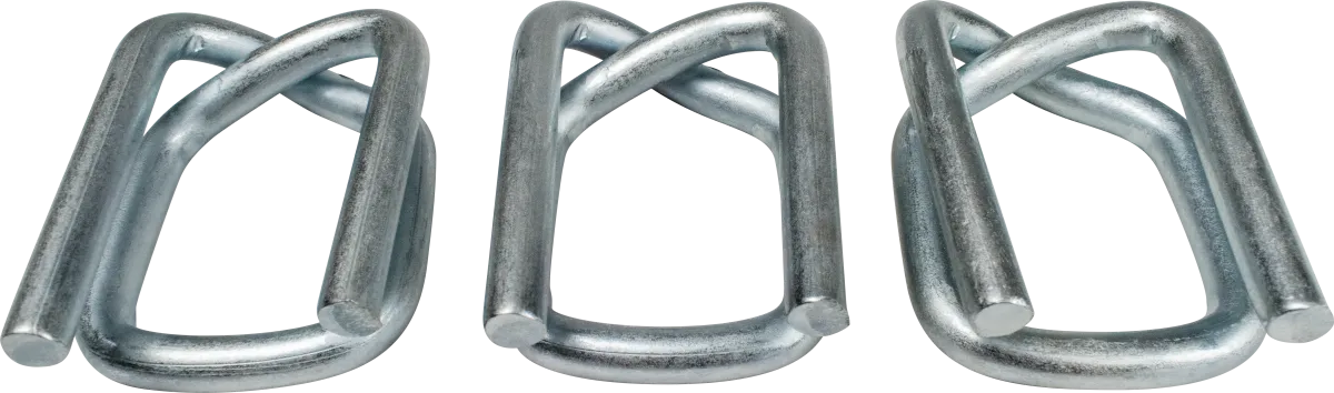 Poly & Composite Buckles - 1" Heavy Duty Galvanize - 1 1/4" Heavy Duty Galvanized Clear Wire Buckles
