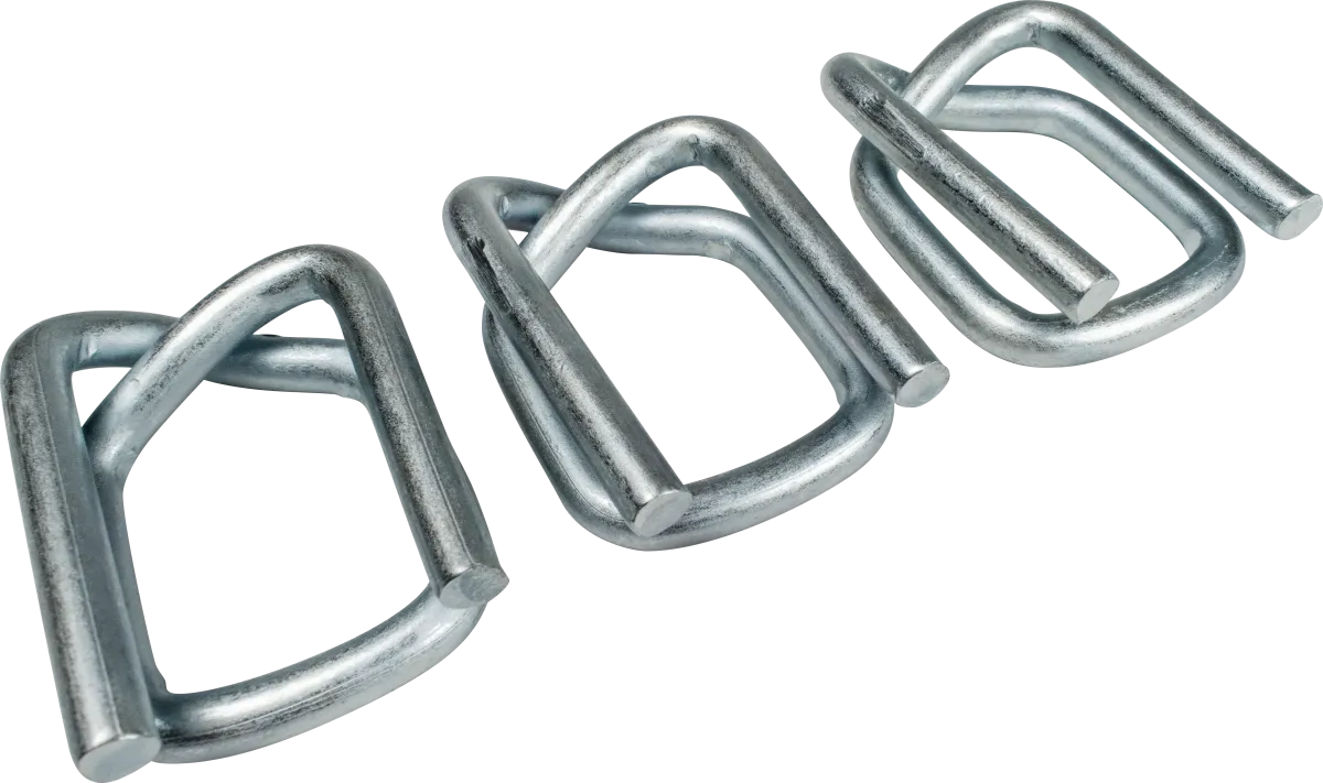 Poly & Composite Buckles - 1" Heavy Duty Galvanize - 1 1/4" Heavy Duty Galvanized Clear Wire Buckles