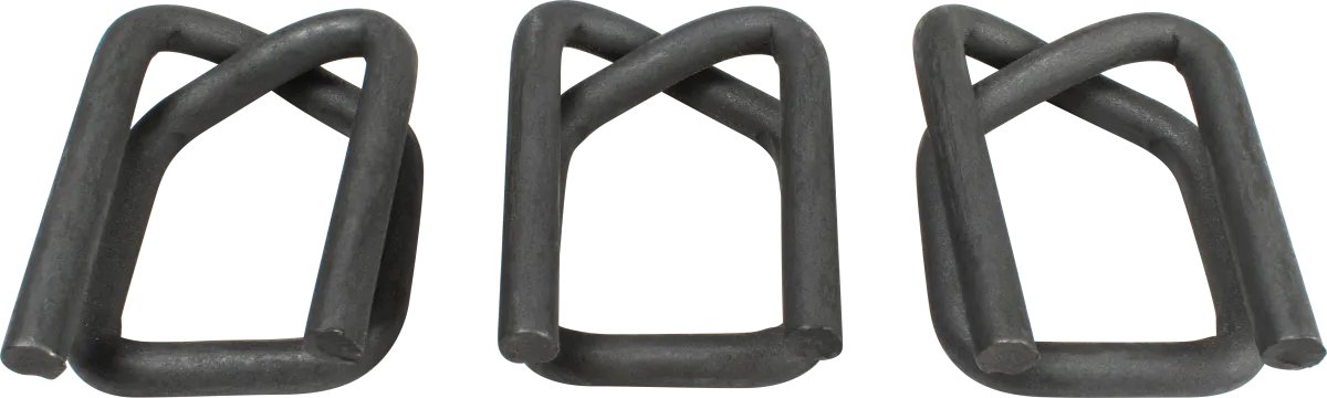 Cord Buckles - 1 1/4" Heavy Duty Phosphate Wire Buckles