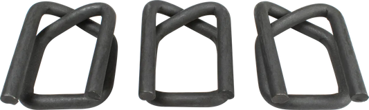 Cord Buckles - 1 1/4" Heavy Duty Phosphate Wire Buckles