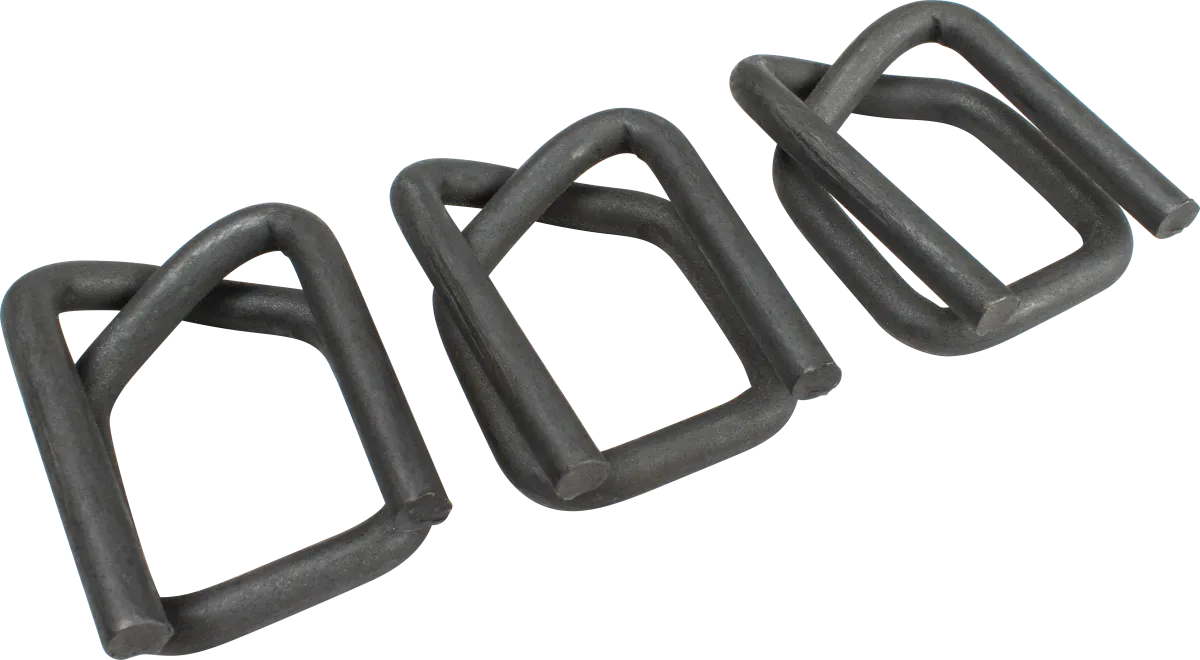 Cord Buckles - 1 1/4" Heavy Duty Phosphate Wire Buckles