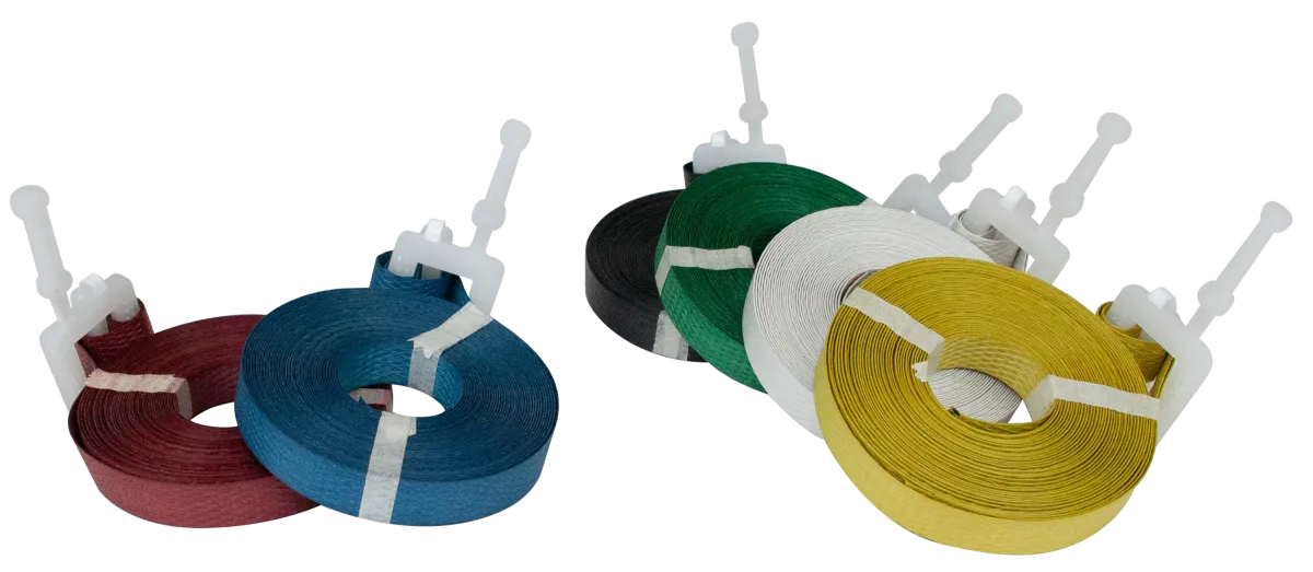 Pre Cuts 1/2 x 17' - White Polypropylene Strapping