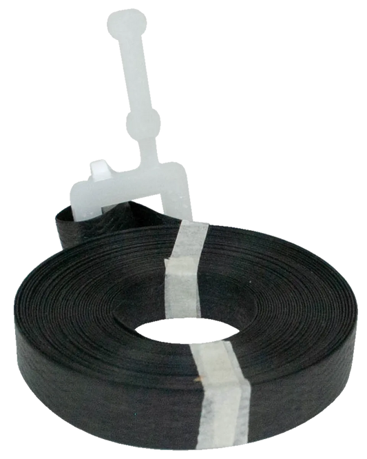 Pre Cuts 1/2 x 17' - Black Polypropylene Strapping