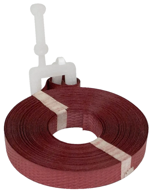 Pre Cuts 1/2 x 17' - Red Polypropylene Strapping