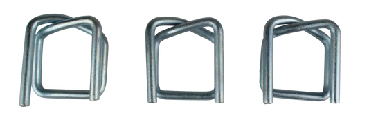 Buckles for Composite and Polypropylene - 1/2" Heavy Duty Galvanized Clear Wire Buckles