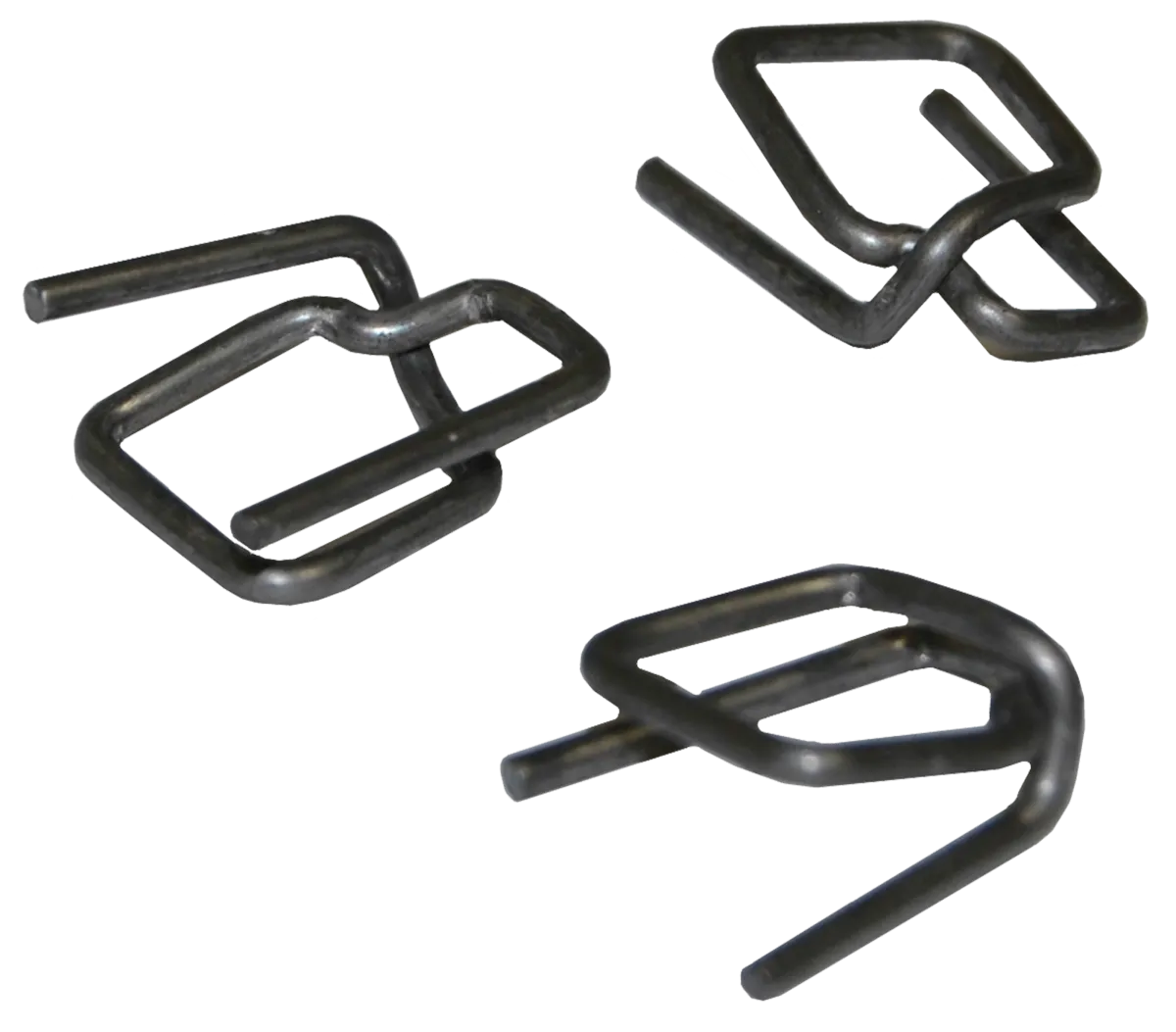 Buckles for Cord Strapping - 3/4" Heavy Duty Phosphate Wire Buckles
