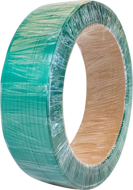 1/2" x .020" Regular Duty Polyester 7200' Strapping Coil - Green