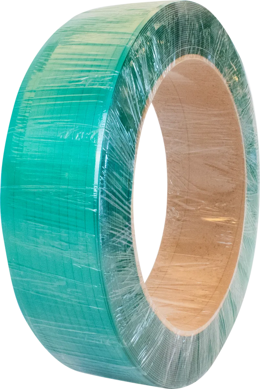 1/2" x .028" Regular Duty Polyester 6500' Strapping Coil - Green