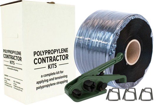 Polypropylene Strapping Kit for 1/2", Contractor - Economy