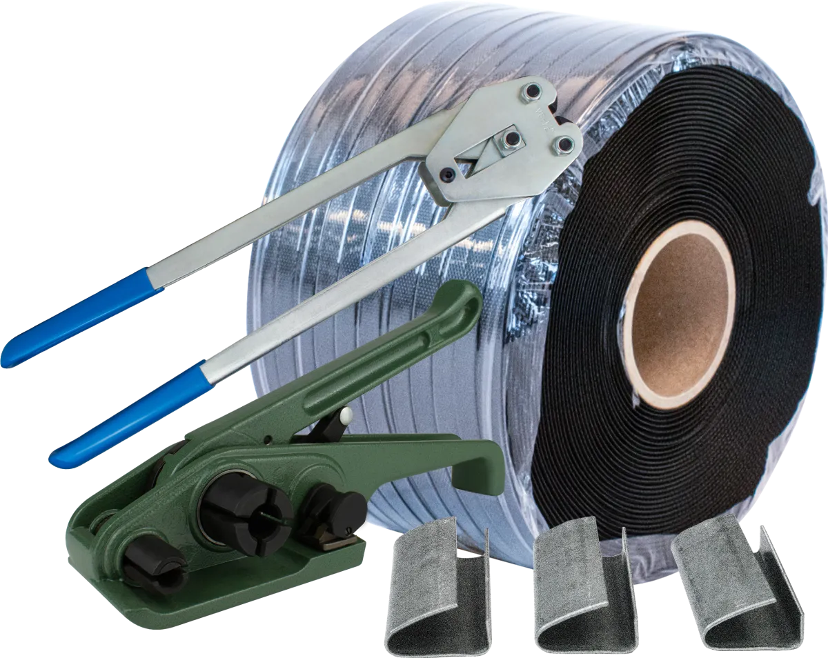 Polypropylene Strapping Kit for 1/2”, Seals - Regular Duty