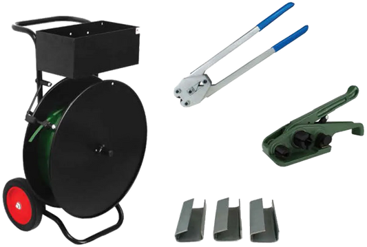Polypropylene Strapping Kit for 3/4", Economy, Core ID: 16"