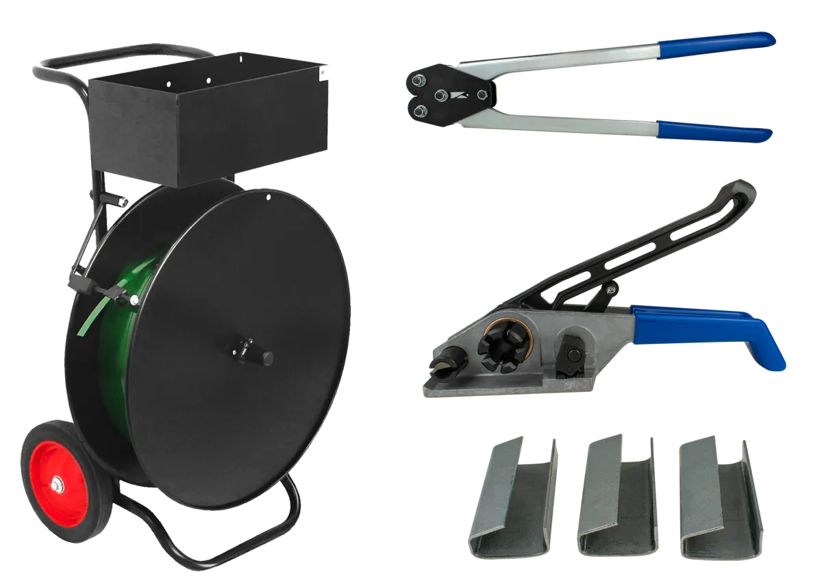 Polypropylene Strapping Kit for 1/2", Heavy Duty