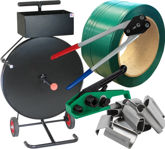 Polyester HD Strapping Kit for 1/2”, Seals - Heavy Duty