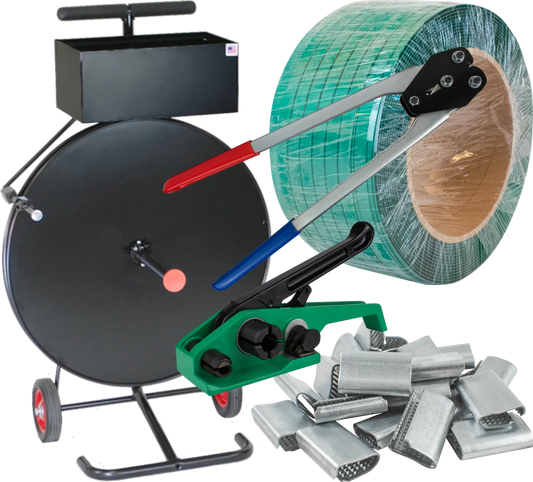 Polyester Strapping Kit for 5/8" - Serrated Seals, Heavy Duty
