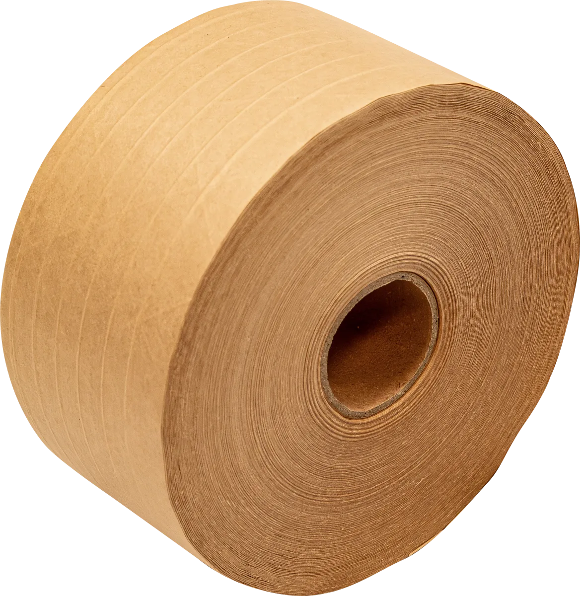 Water Activated Kraft Paper with Filament – 3” x 375’, 2” Core – Case of 8 Rolls