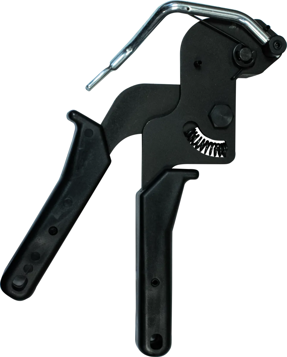 Ball-Lock Tensioner for Stainless Steel Strapping