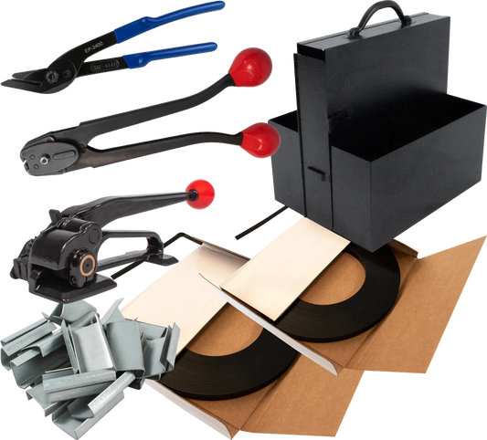 Steel Strapping Kit for 1/2" - Open Seals, Economy