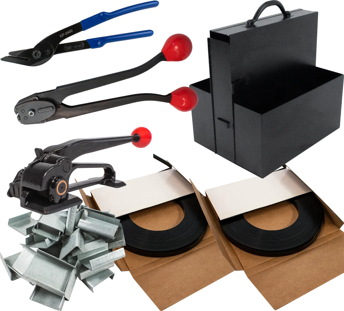 Steel Strapping Kit for 3/4" - Open Seals, Economy