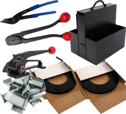 Steel Strapping Kit for 3/4" - Open Seals, Economy
